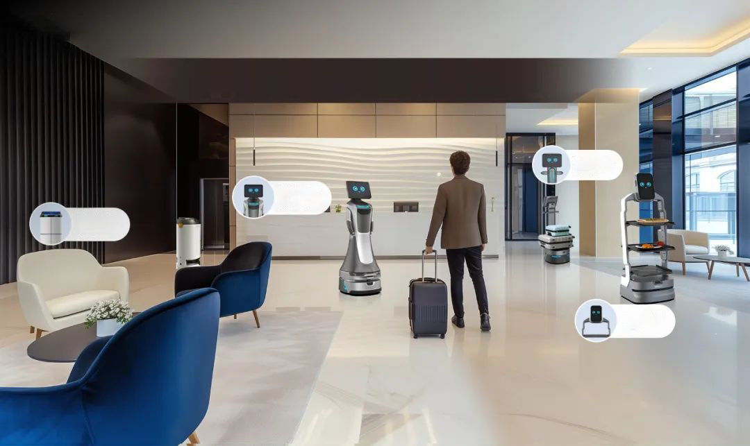 飯店智能化解決方案架構圖